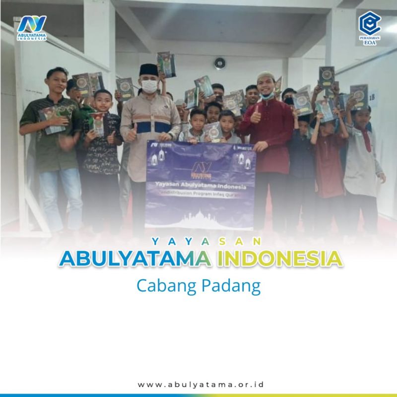 Penyaluran Infak Al Quran YAI Padang